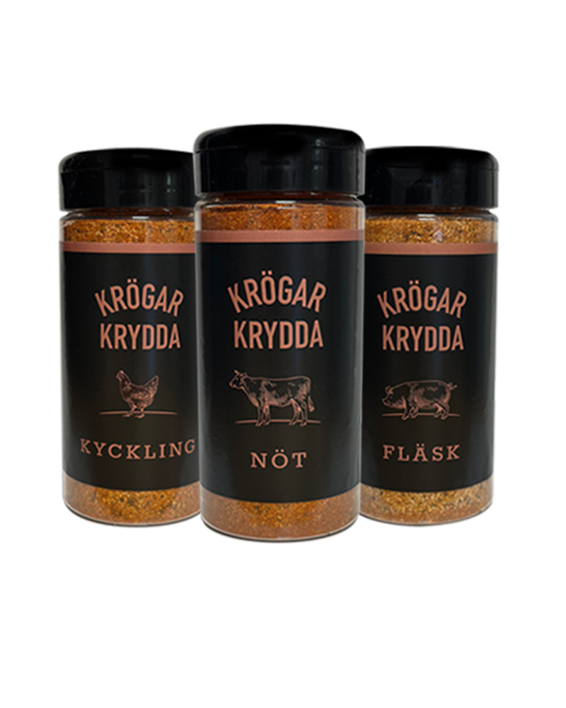Krögarens Grillkrydda XL 290g 3-pack